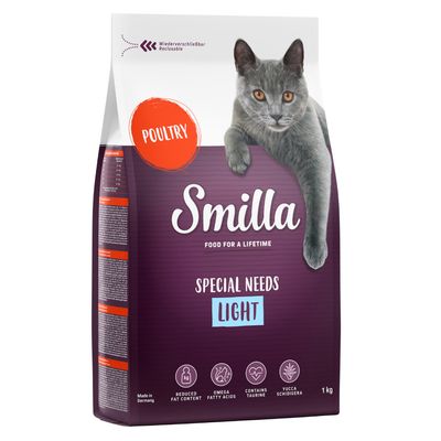 10 kg di cibo per gatti Smilla + 125 g di snack probiotici Ringlies in omaggio!*