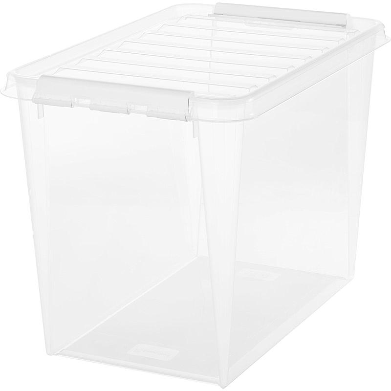 Caja de almacenamiento Smartstore SmartStore™ con tapa, 61 litros, para el hogar, 59 x 39 x 43 cm (largo x ancho x alto).