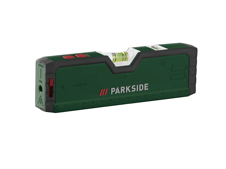 PARKSIDE® Level à bulle laser PLW A5, com alcance