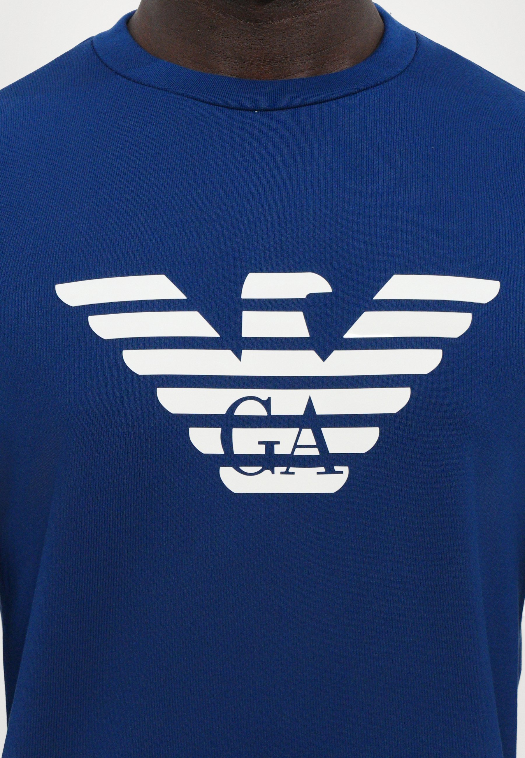 Emporio Armani FELPA - Sweatshirt - fantasia blu scuro