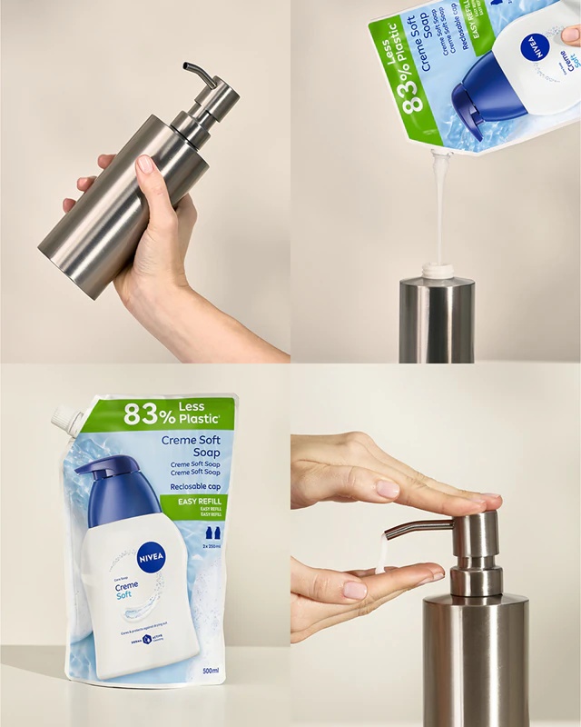 NIVEA Creme Soft skysto muilo papildymas