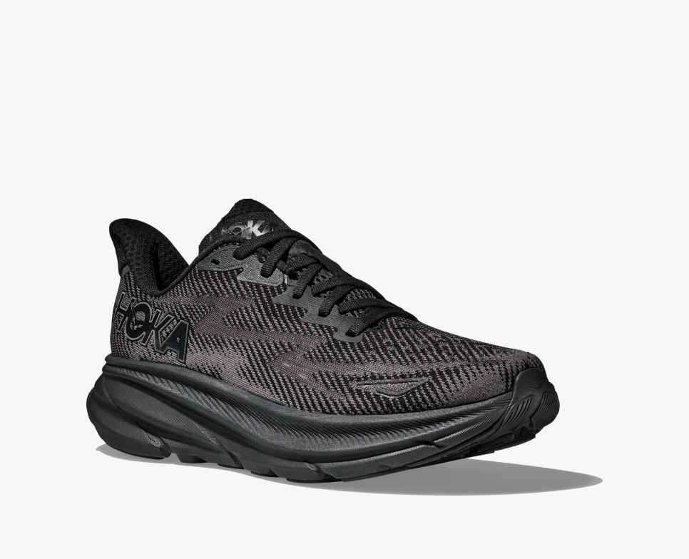 HOKA Clifton 9 Noir/Noir