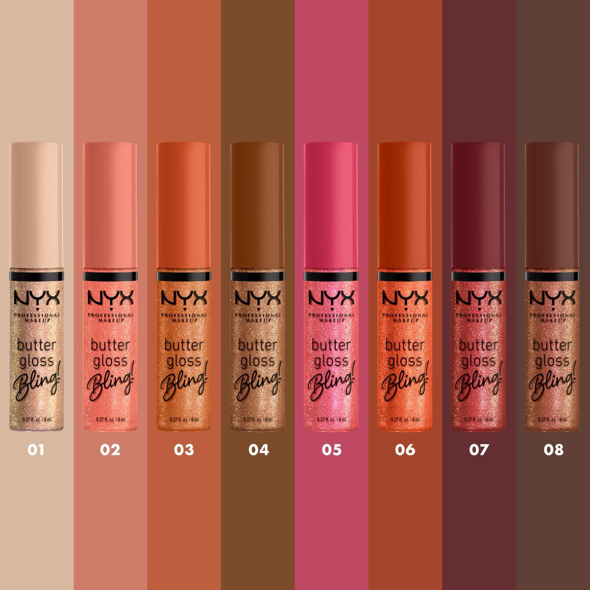 NYX Professional Makeup Butter Gloss Bling!