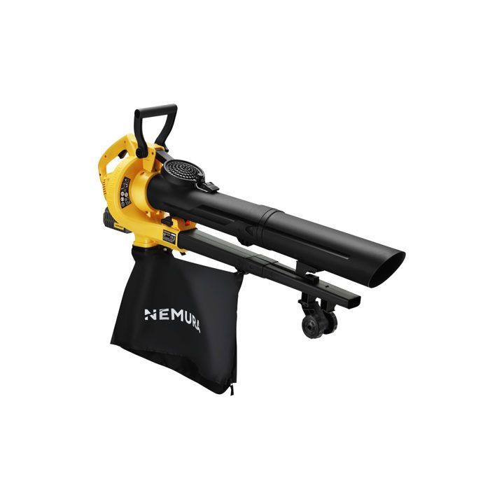 Nemura 40V bladblazer/bladzuiger met versnipperaar + 2Ah accu + snellader