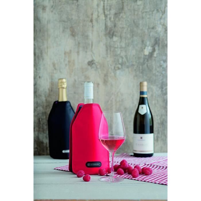 Portabottiglie termico - Le Creuset - WA-126 - Nylon - Poliestere - Ciliegia 23,5x15,5x2,5cm