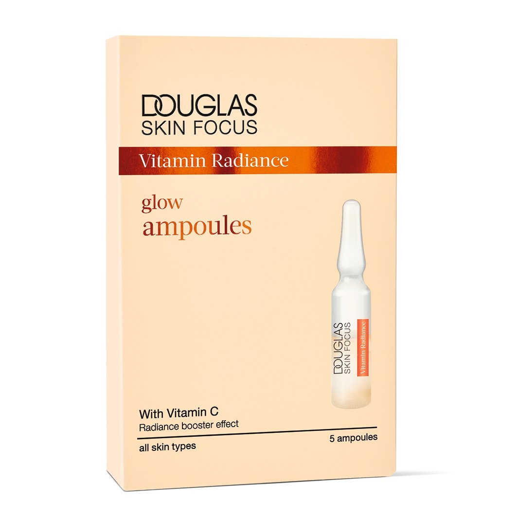 Douglas Collection Ampoule Serum Skin Focus Vitamin Radiance Glow Ampuller 5 x 1,5 ml - 1 stk