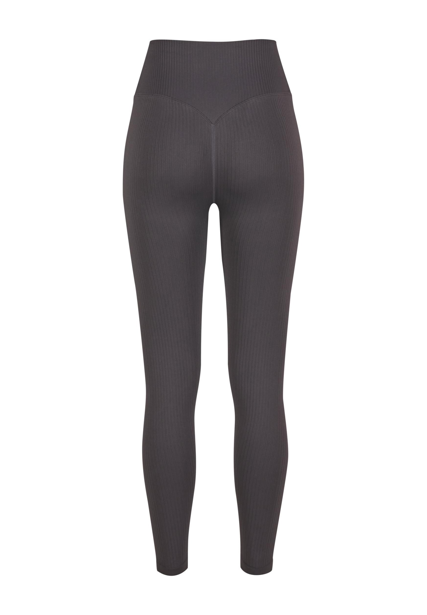 aim'n® Gerippte, nahtlose Leggings – Schattengrau