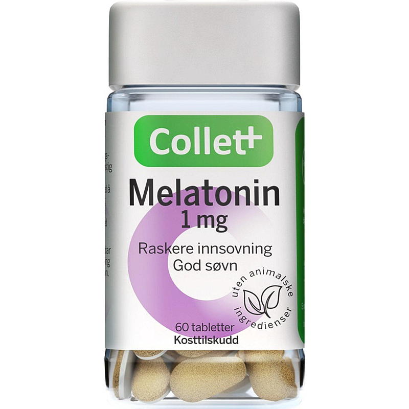 Collett Melatonina 60 comprimidos de 1 mg