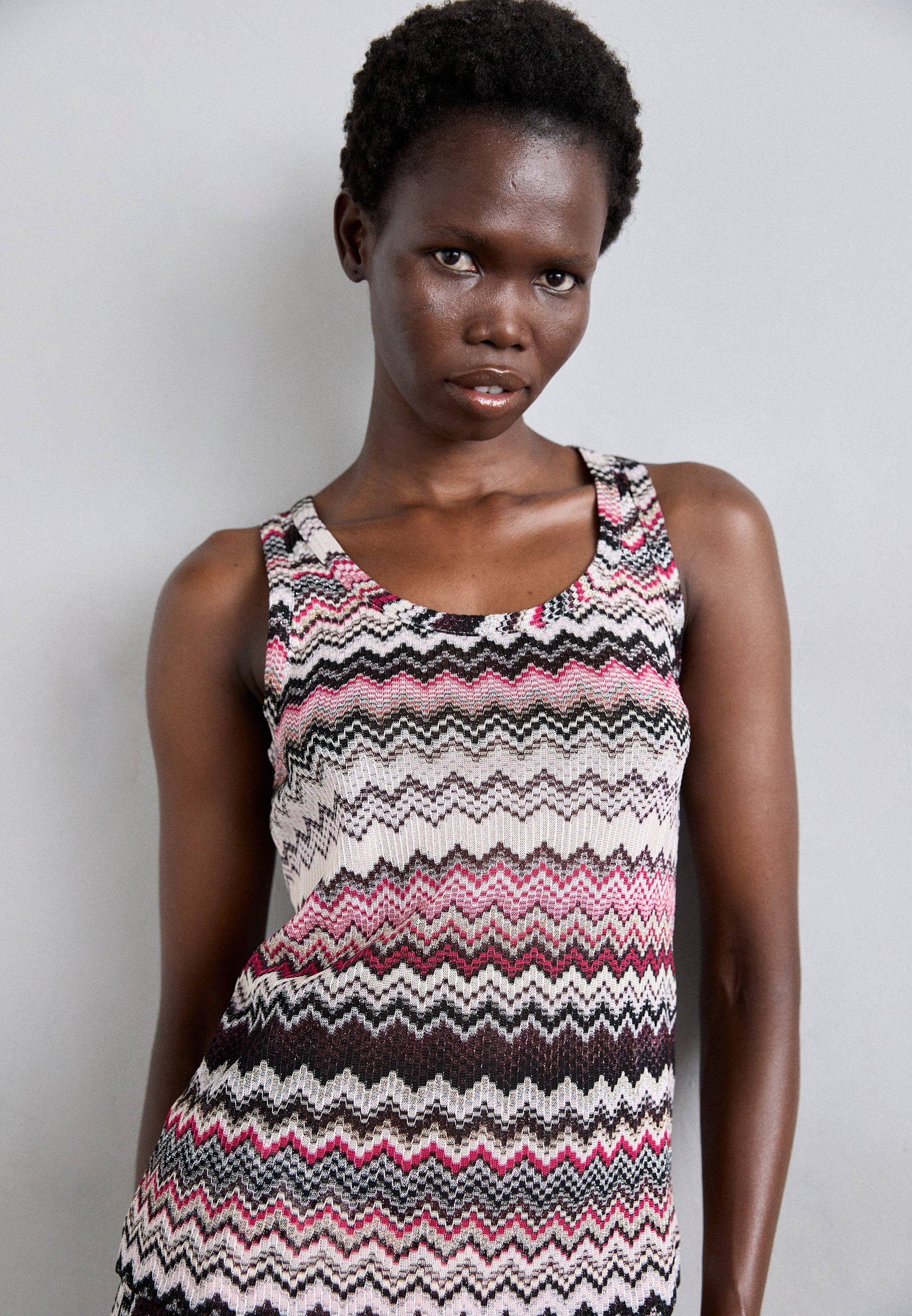 Débardeur Missoni - Haut - rose/beige multicolore