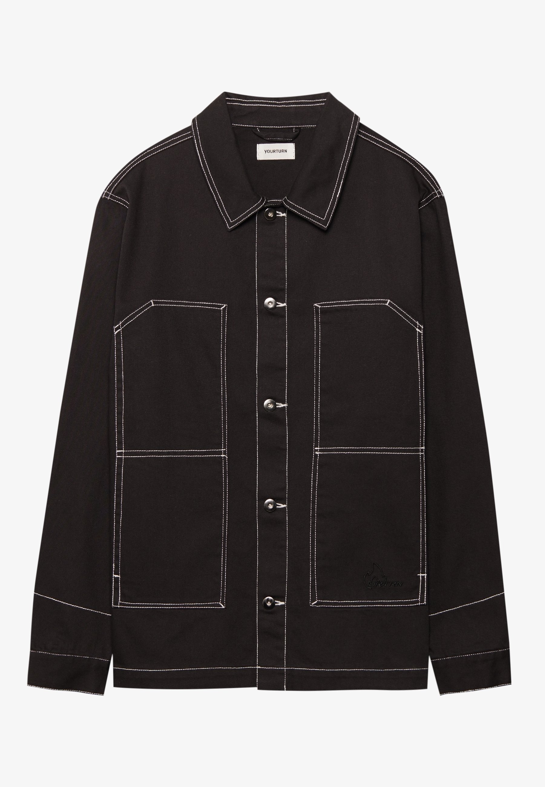 Giacca di jeans YOURTURN - nera