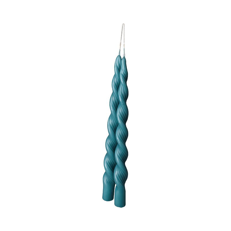 Vie Home Spirallys 2-pak 28 cm Blå Gran