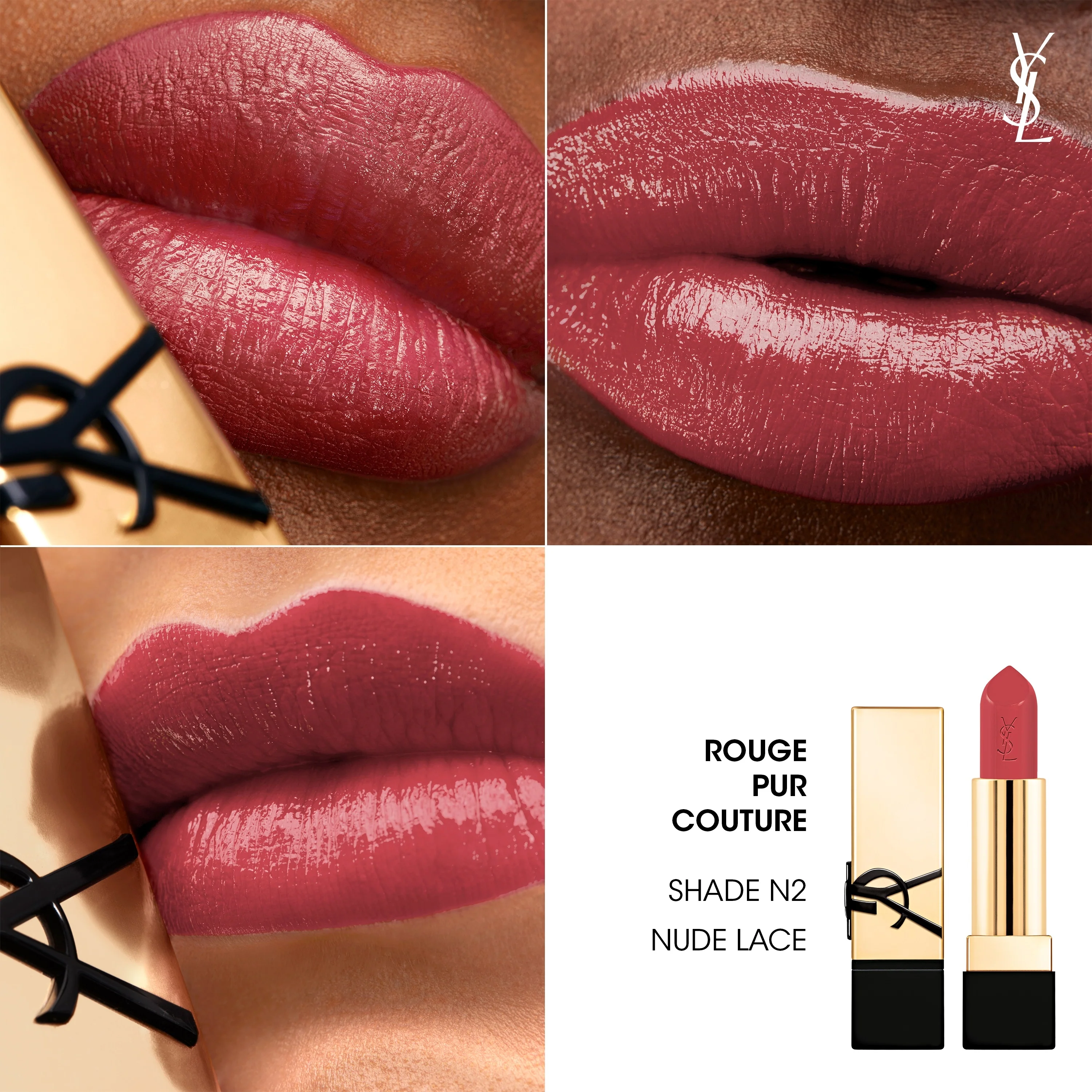 Labbra Rouge Pur Couture - Rossetto Satinato - Rossetto