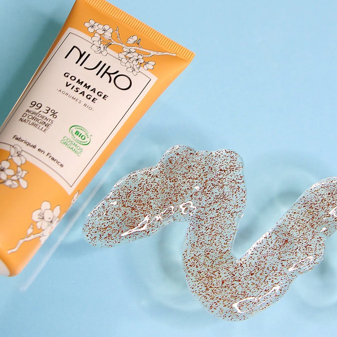 NIJIKO Gommage Visage Bio - Peau Mixte à Grasse