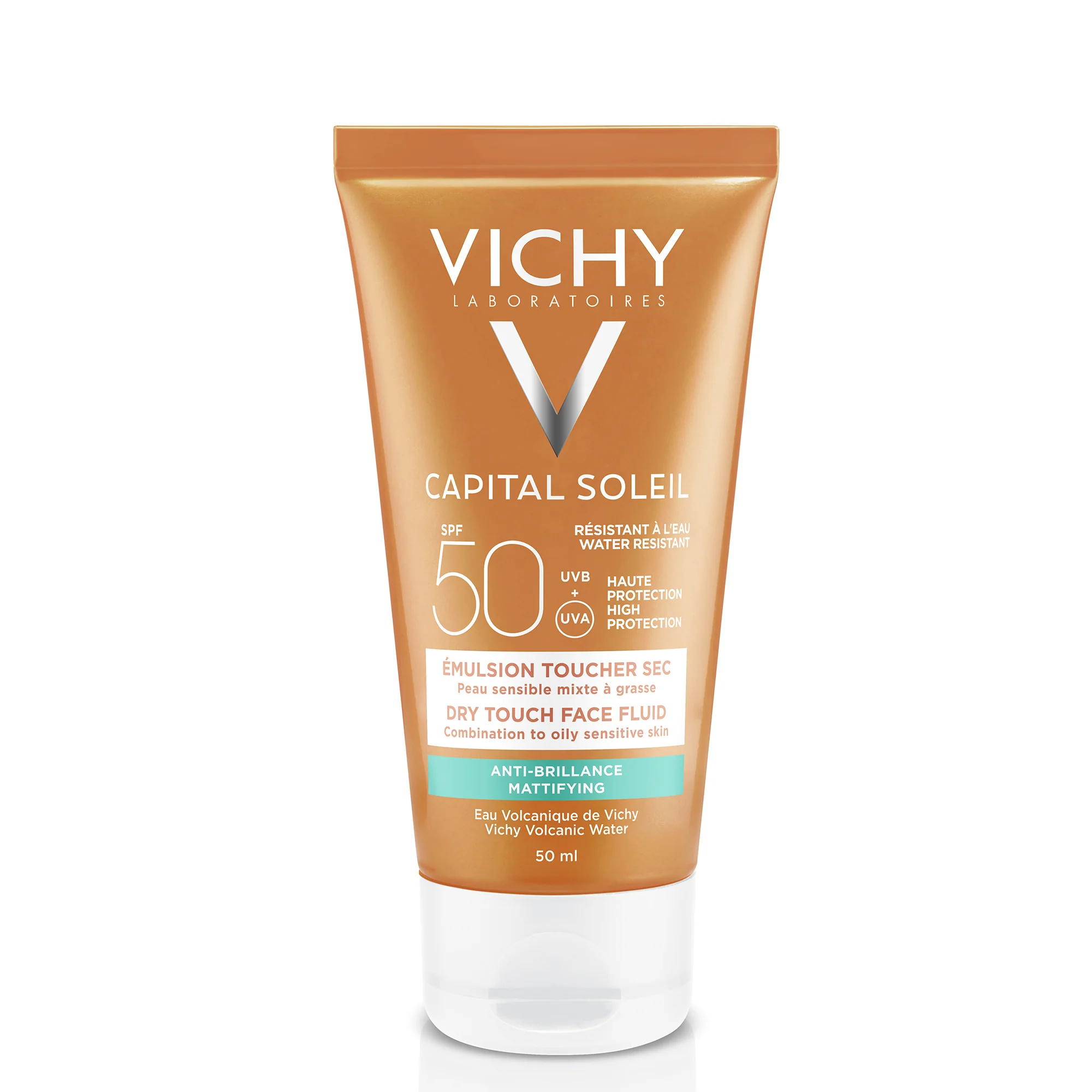 Capital Soleil Capital Soleil Viso Dry Touch Tinted SPF 50 - Latte solare corpo alta prot.