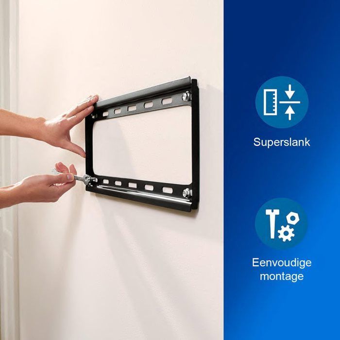 Soporte de pared fijo universal Philips para TV - 26-70 pulgadas