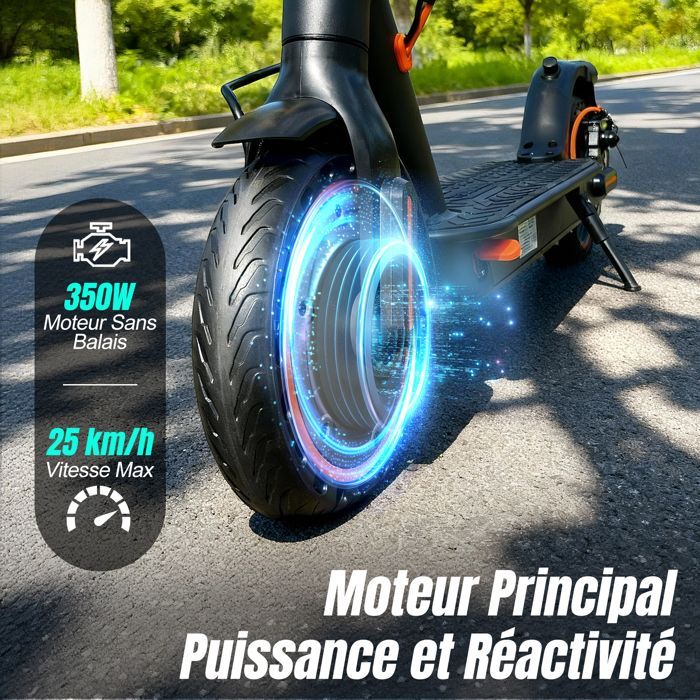 T3 Folding Electric Scooter - 35km Range - 25km/h - 350W Motor - 8.5