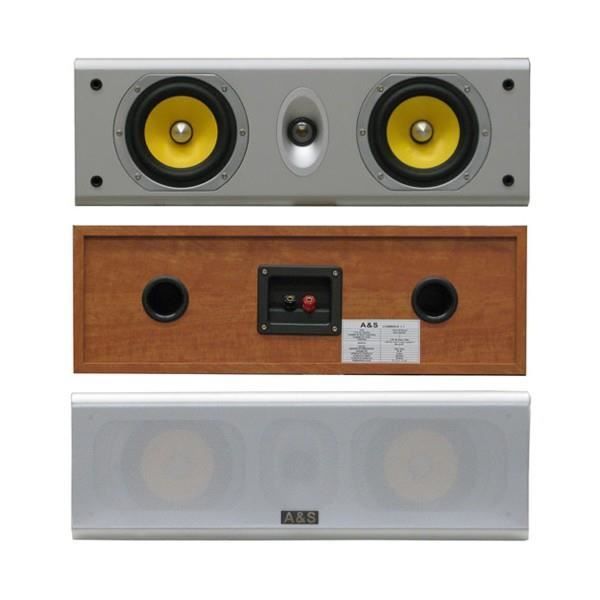 Altavoz central Art and Symphony Cambridge 3.2 - Gris - 2 vías - 200 W - Cine en casa