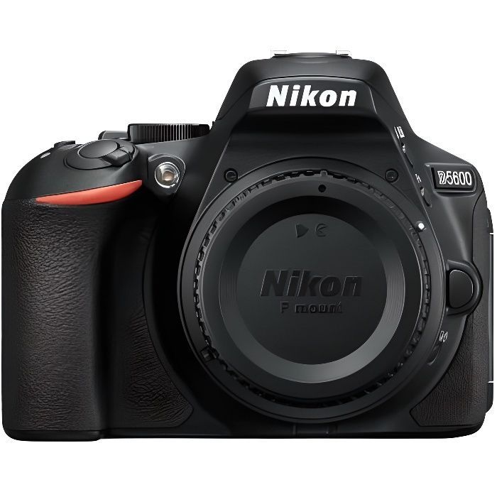 Nikon D5600 järjestelmäkamera - 24,2 megapikseliä - WiFi, Bluetooth, NFC - musta