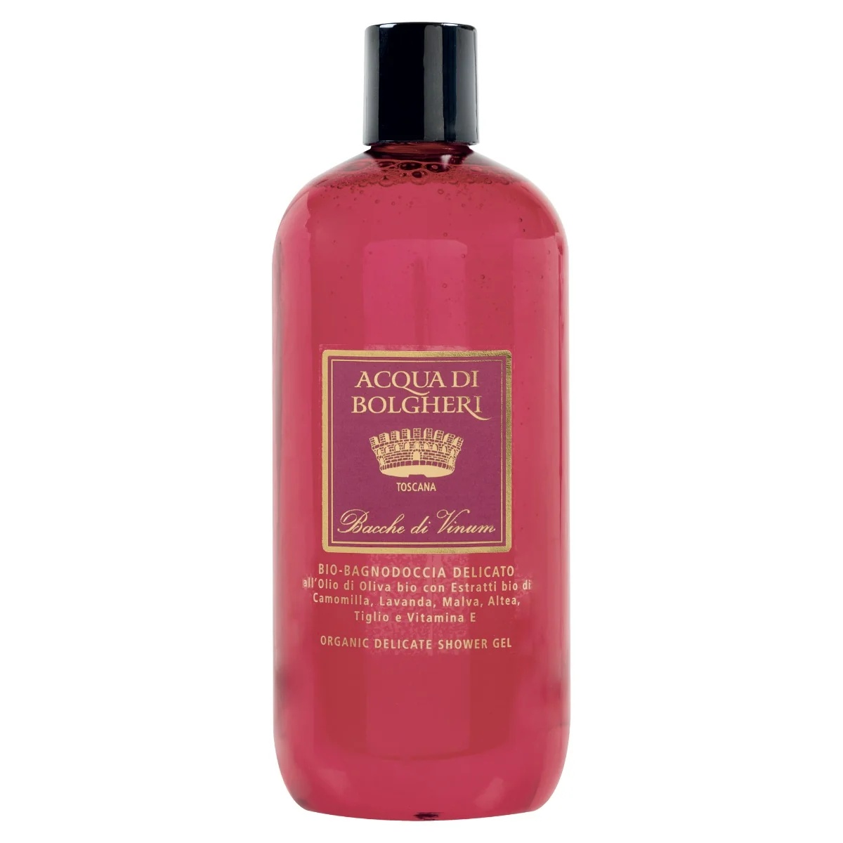 BOLGHERI WATER Bolgheri Biologische Douchegel met Wijnbessen 500ml