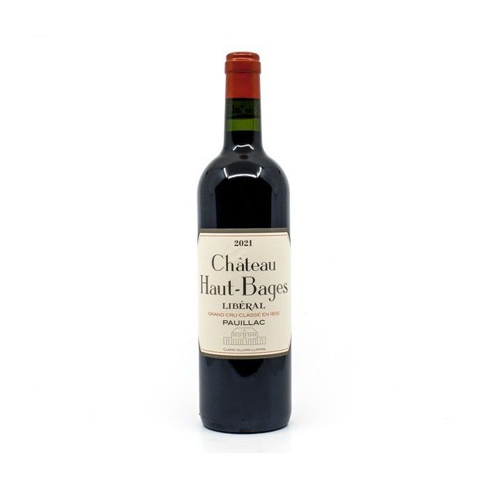 Château Haut Bages Libéral AOC Pauillac 5º Crecimiento Clasificado 2021 Ecológico 75cl