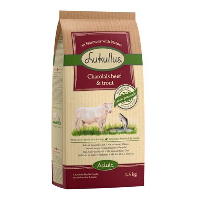 Lukullus koudgeperst Charolais rundvlees en forel