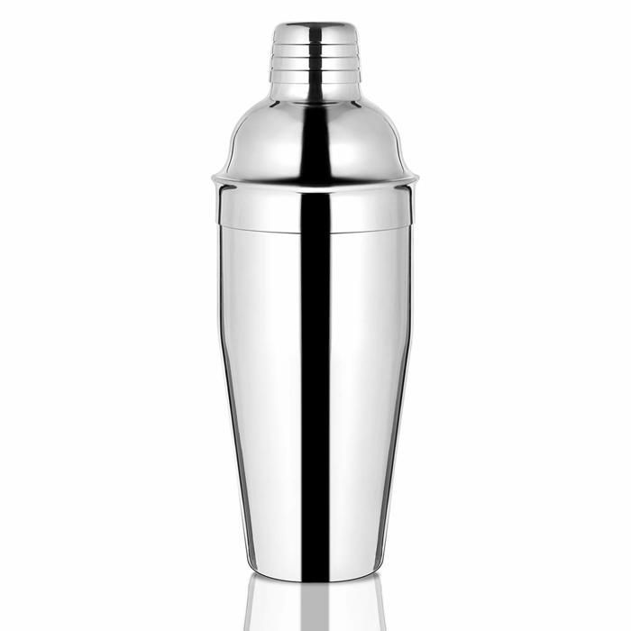 Cocktailshaker - Martini - 700 ml - Roestvrij staal - Ingebouwd filter - Gemakkelijk schoon te maken