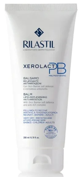 Rilastil Xerolact balsem 200 ml, hydraterend en voedend.