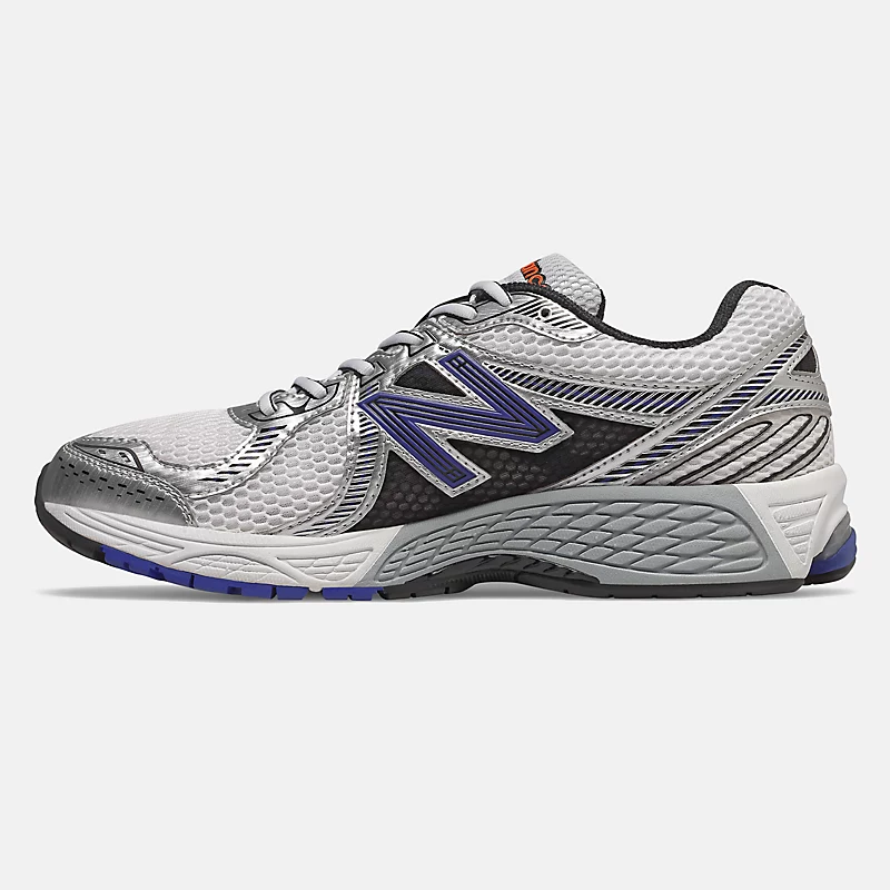 Męski modell 860V2 – biały z logotyp Team Royal