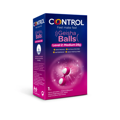 Control Geisha Balls -emättimen stimulaattori 1 kpl 1 kpl