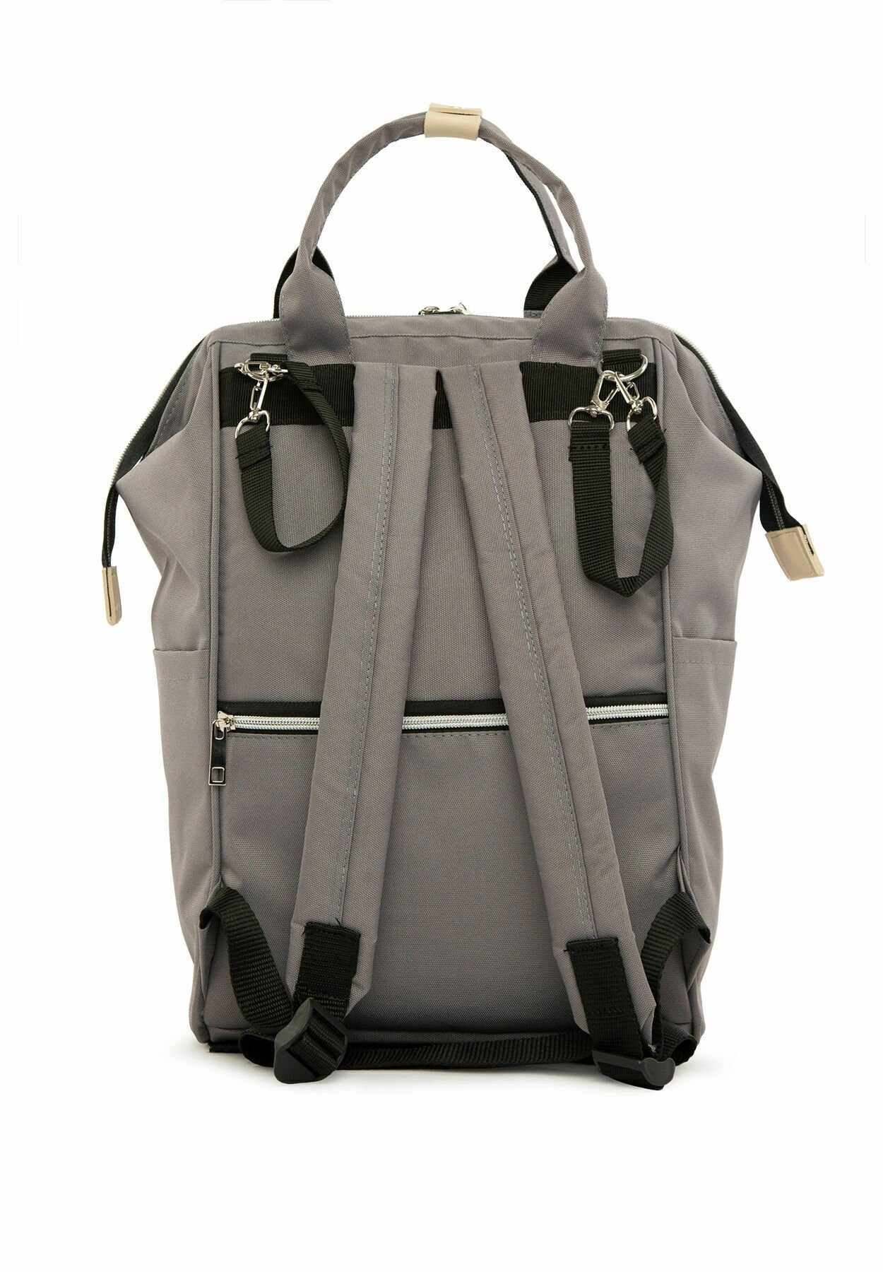Bagmori ZAINO BIDONE-TONE - Borsa fasciatoio - grigio