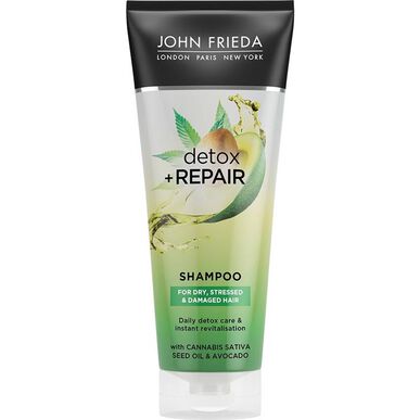 John Frieda Detox Repair Schampo för torrt eller skadat hår 250 ml