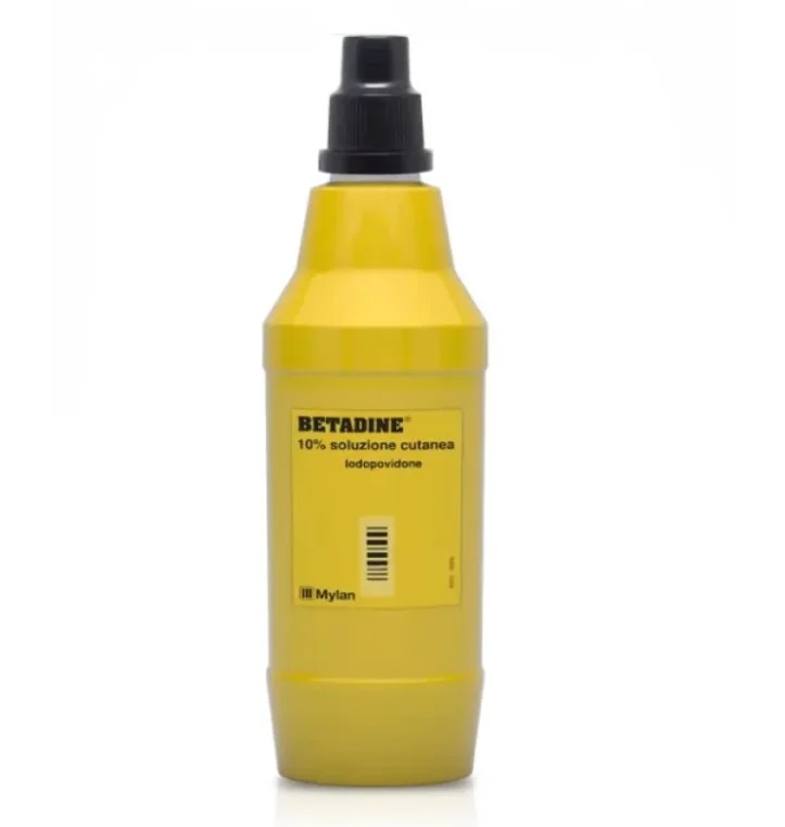 BETADINE Betadine 10% huidoplossing 120 ml desinfectiemiddel
