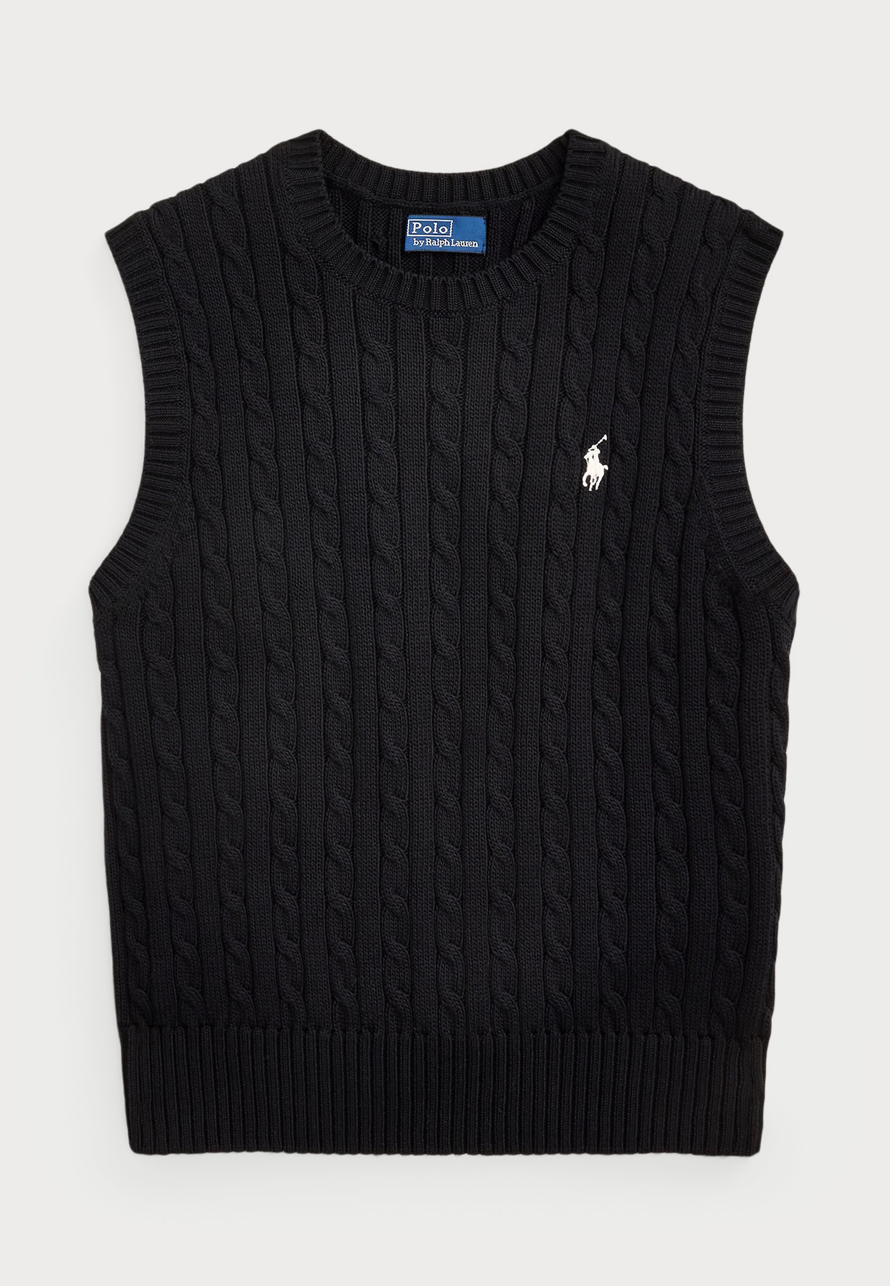 Gilet en coton à torsades Polo Ralph Lauren - Haut - Noir