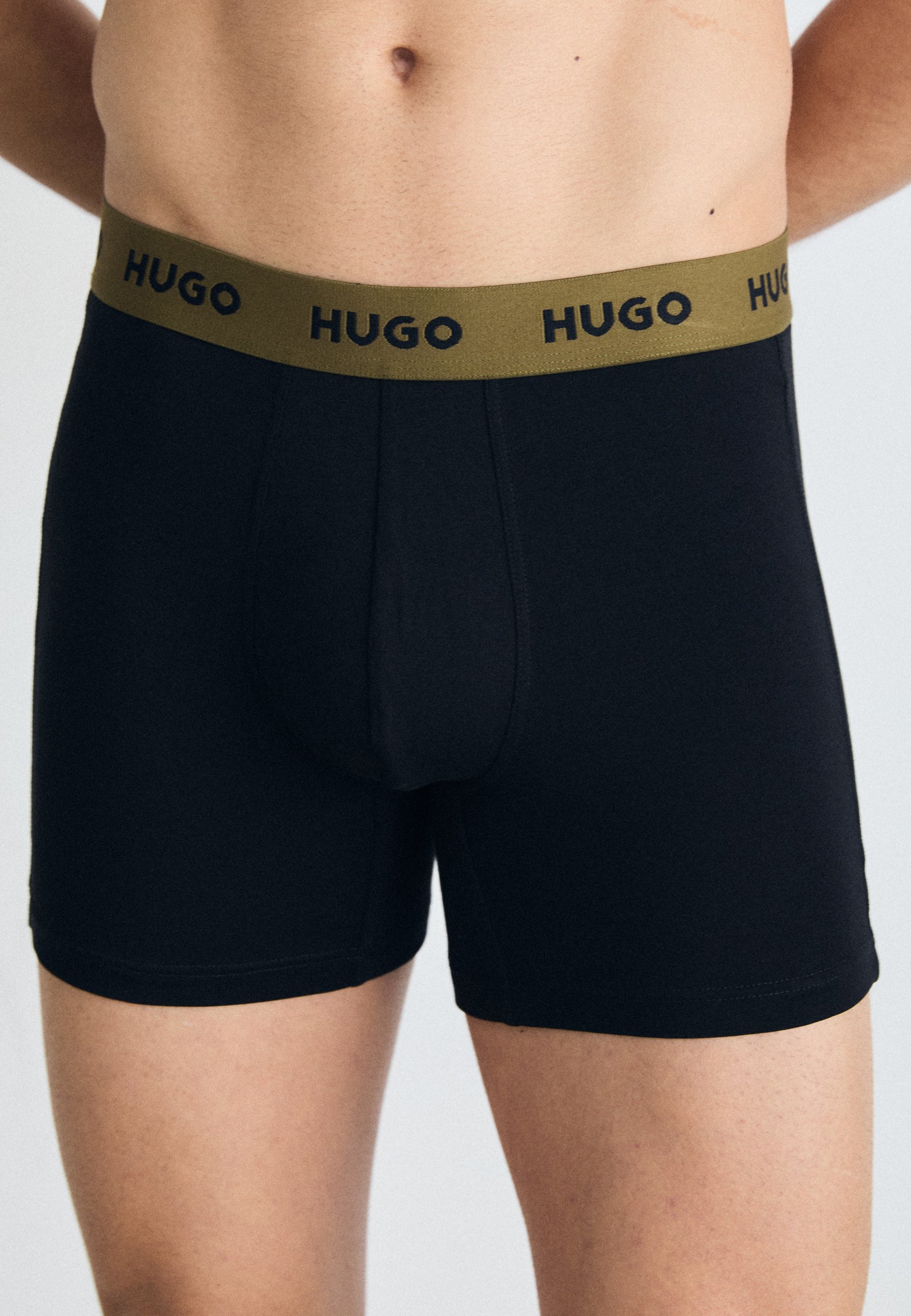 HUGO 3 PACK - Trunks - black