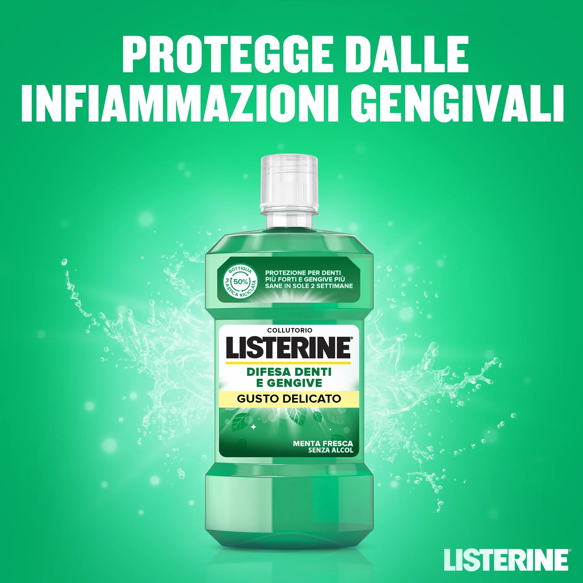 LISTERINE Listerine Defense Cll D/G Pro2 500ml