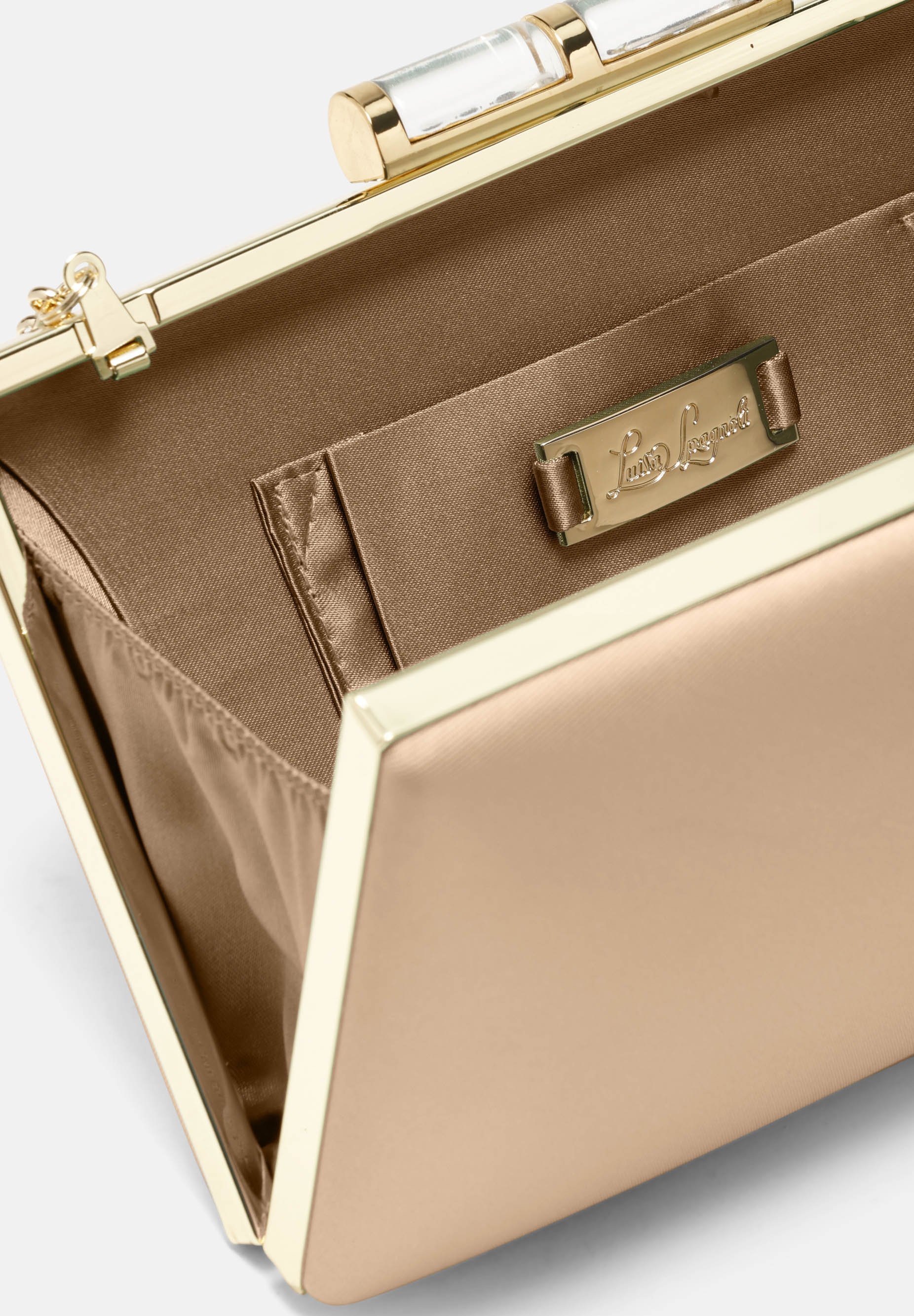 Luisa Spagnoli IVY - Clutch - beige/oro chiaro