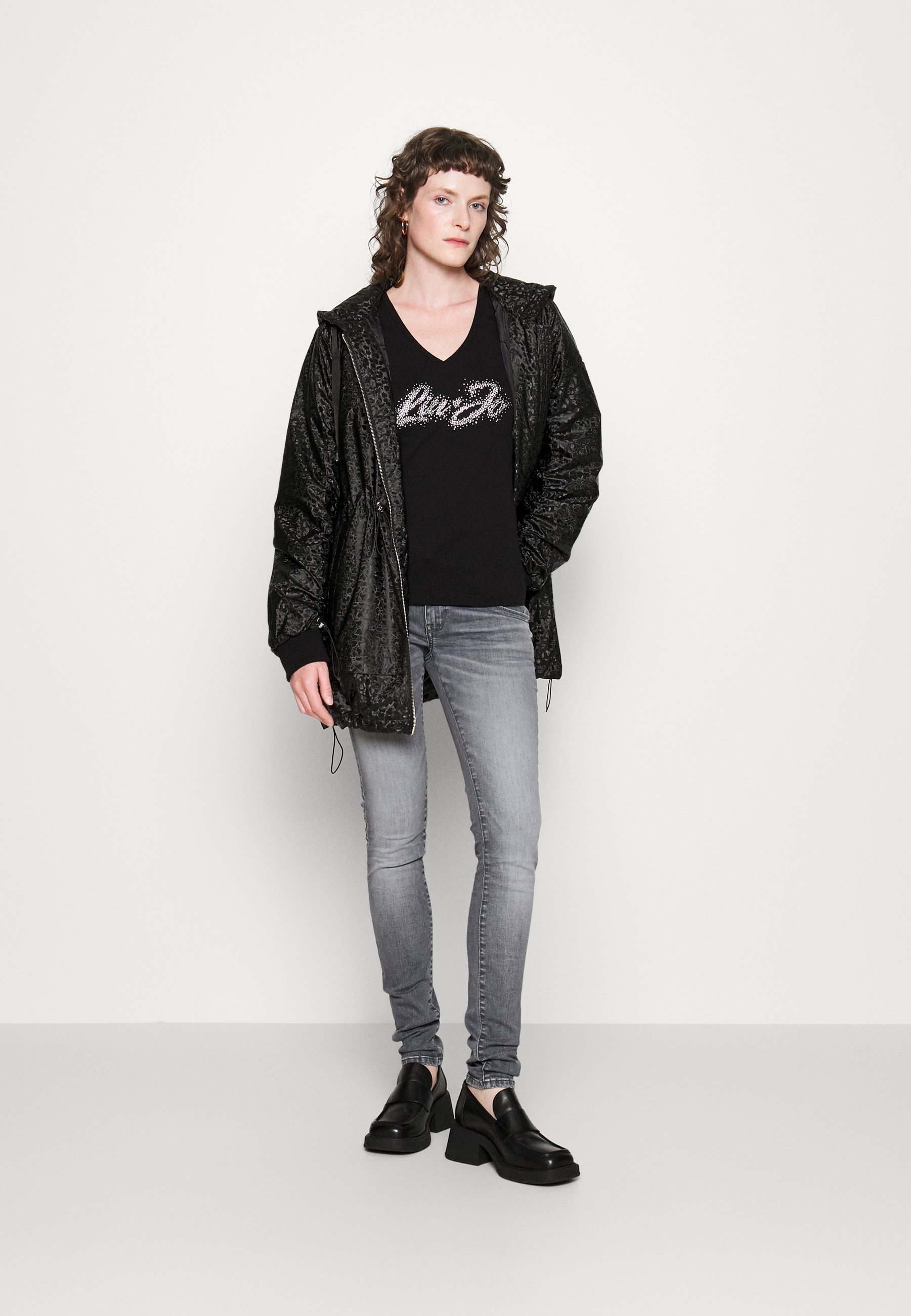 LTB JULITA - Jean skinny - Gris automne délavé