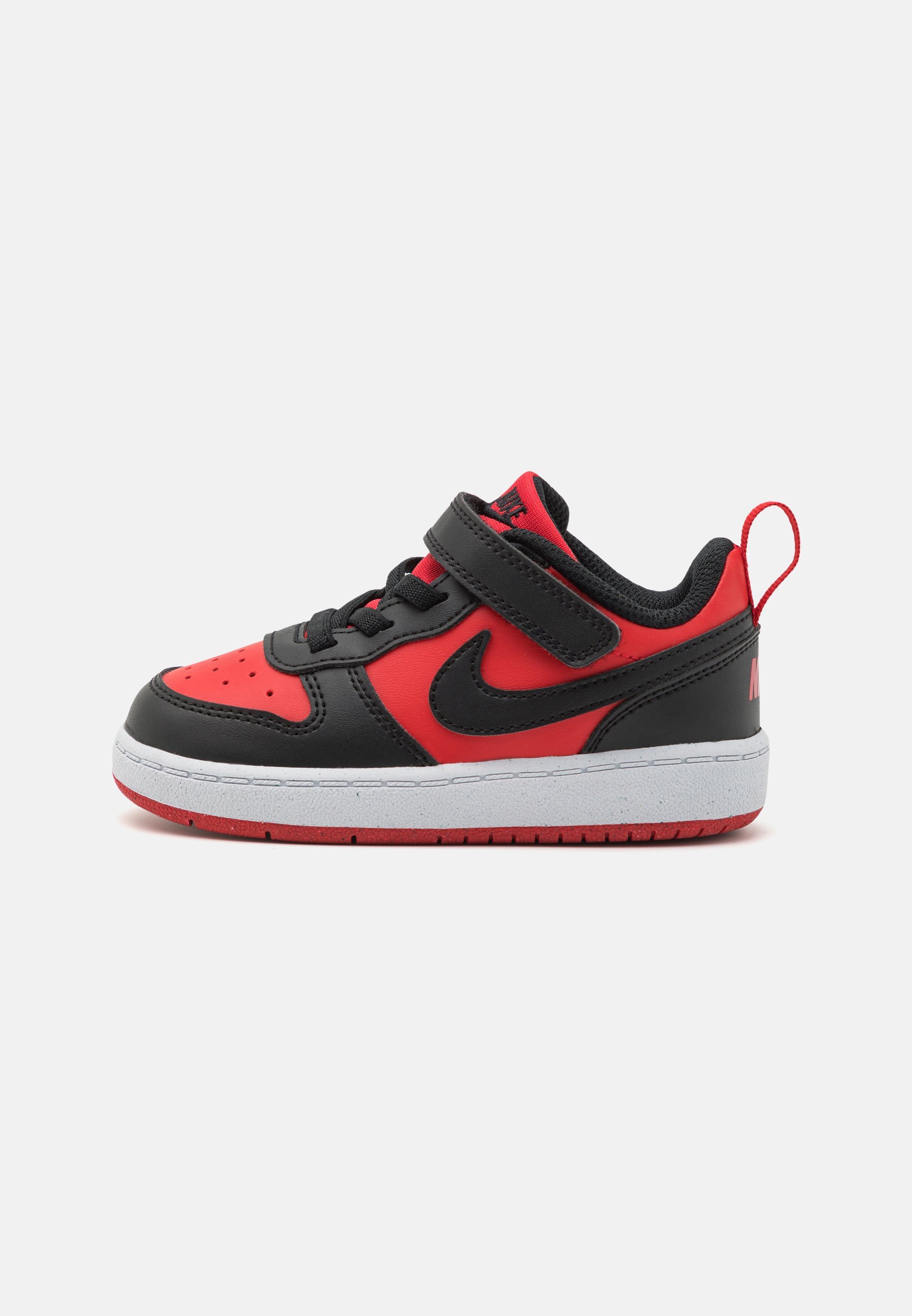 Nike Sportswear COURT BOROUGH LOW RECRAFT UNISEX - Sneakers - universiteitsrood/zwart/wit