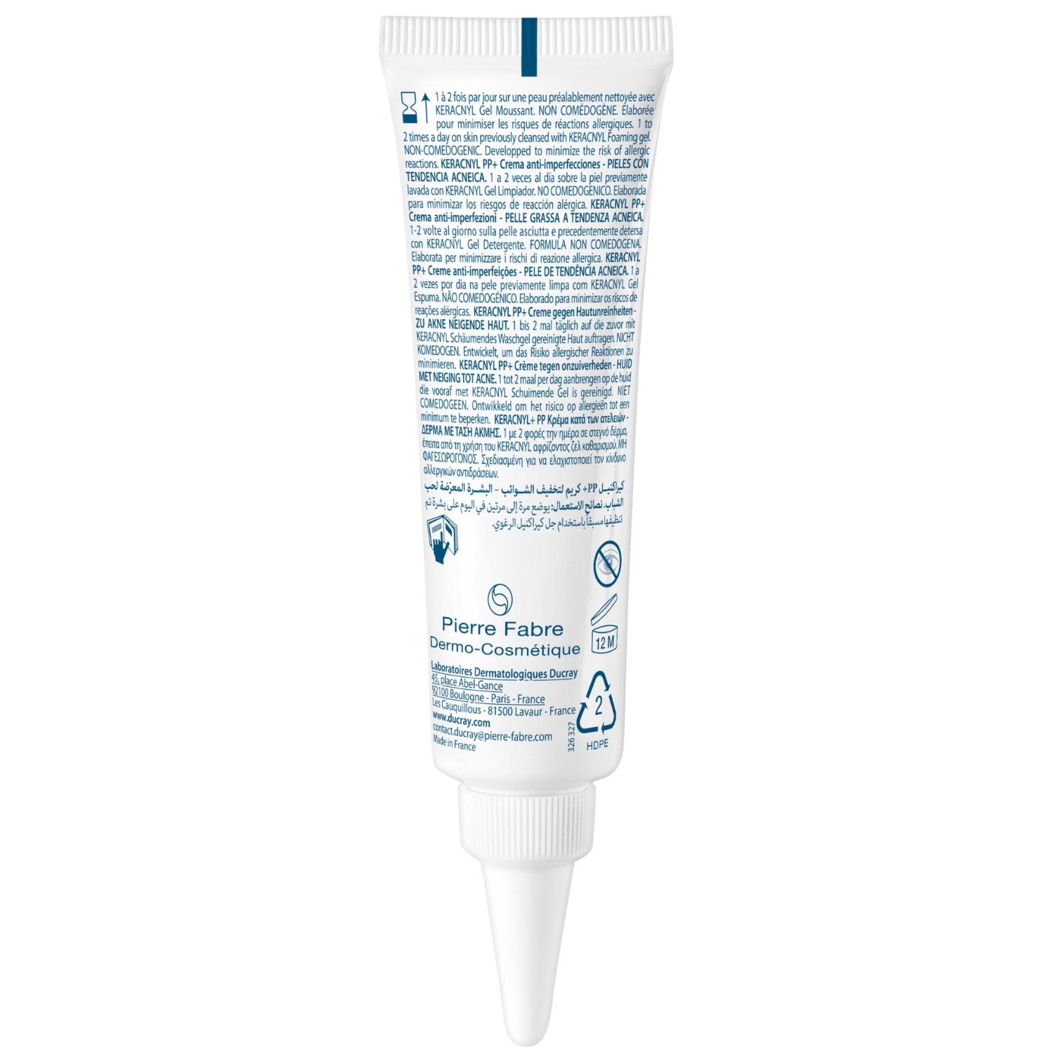 „Ducray Anti-Pimple Care Keracnyl PP+“ kremas nuo spuogų – 30 ml