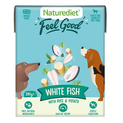Naturediet Feel Good Adult - bílá ryba