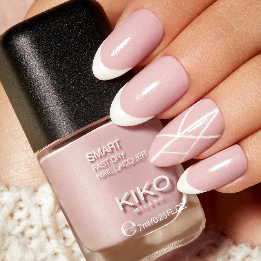 Smart Nagellack 101 Weiß French