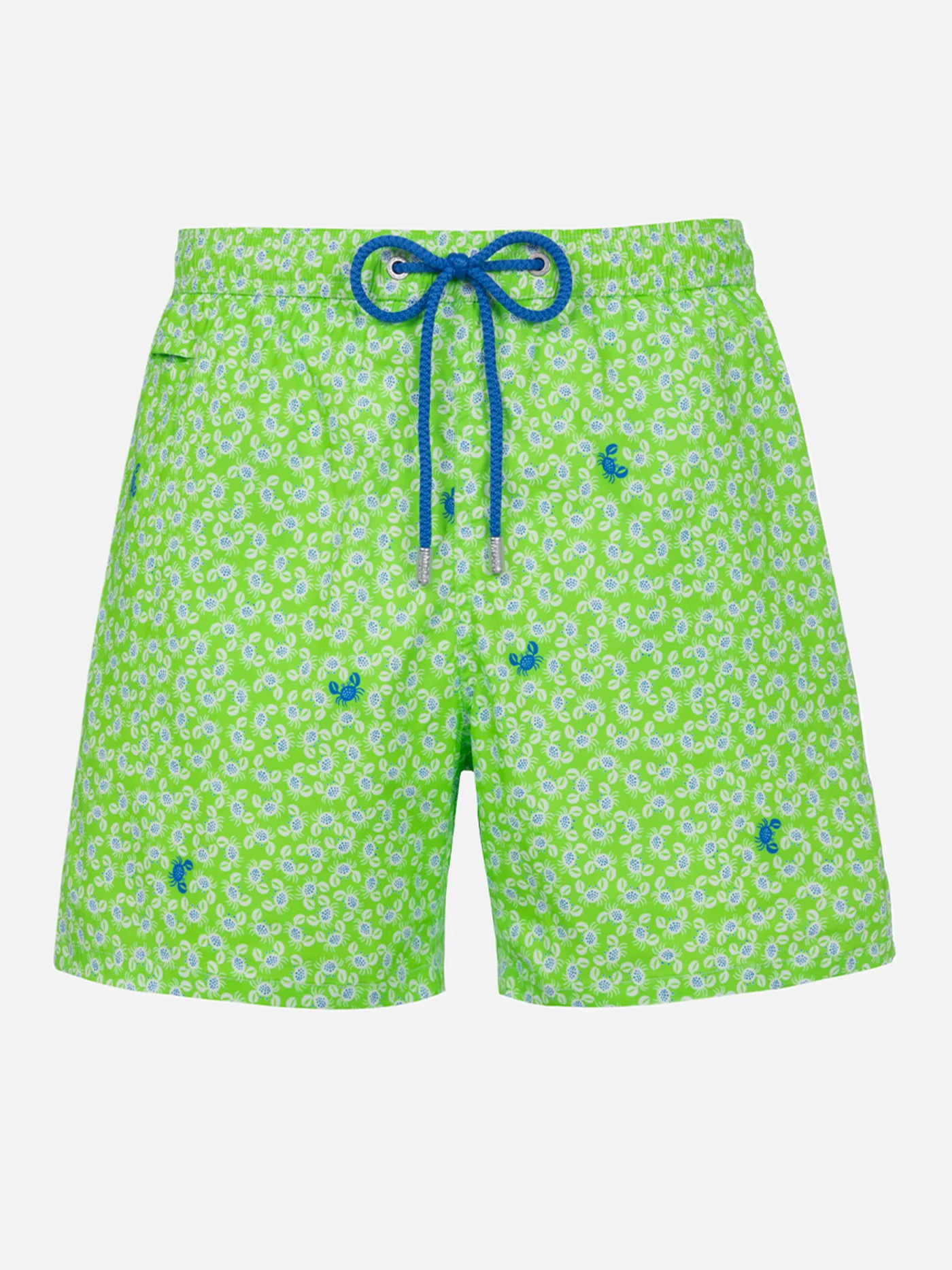 Costume classico elasticizzato Comfort Light con stampa granchi
