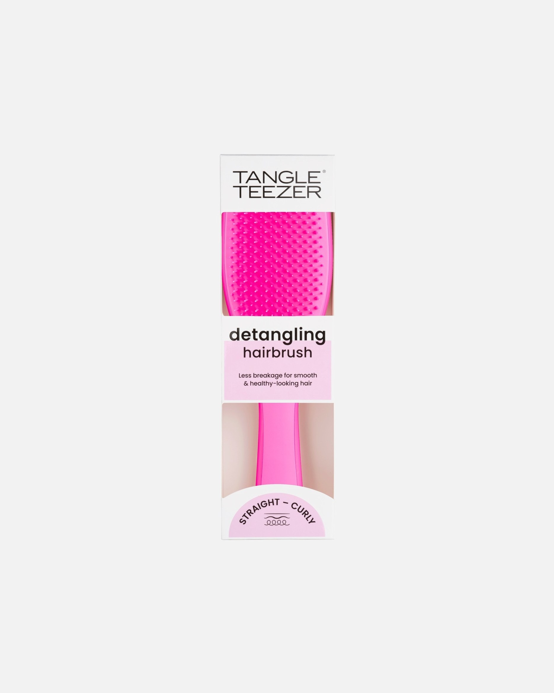 Tangle Teezer Flat and Paddle Brushes, vrhunska krtača za lase, Mini Runway Pink – 1 kos