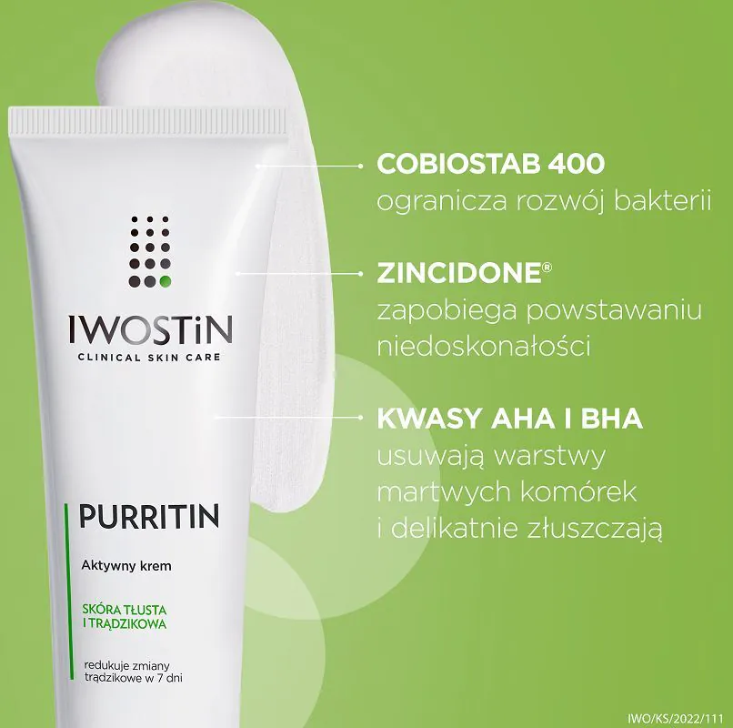 Iwostin Purritin Krem Eliminujący Niedoskonałości
