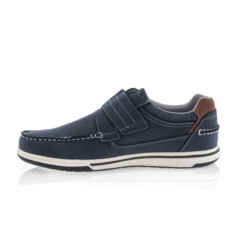Mocasines/zapatos náuticos azules para hombre
