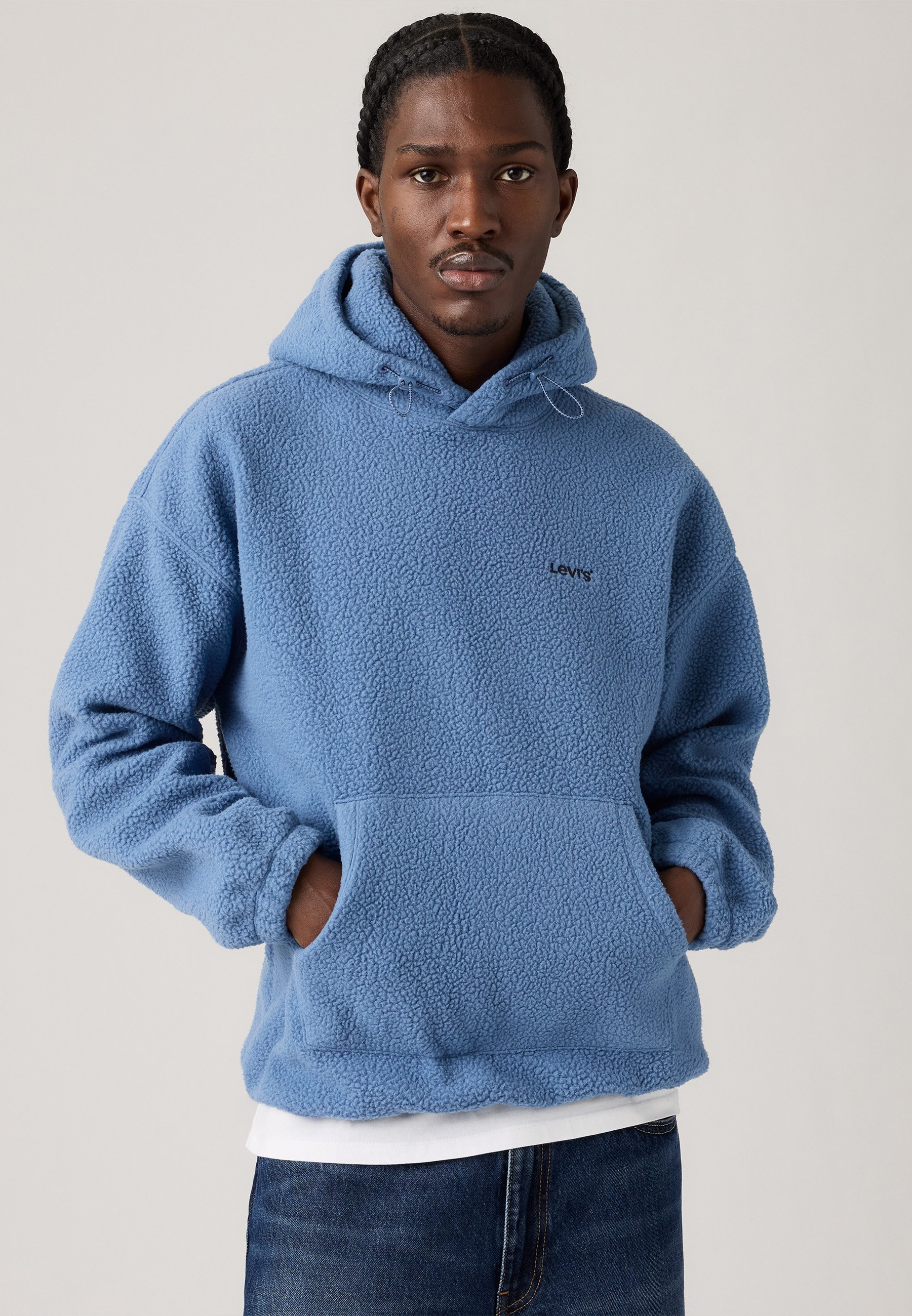 Levi's® COZY UP - Sweat à capuche - bleu coucher de soleil