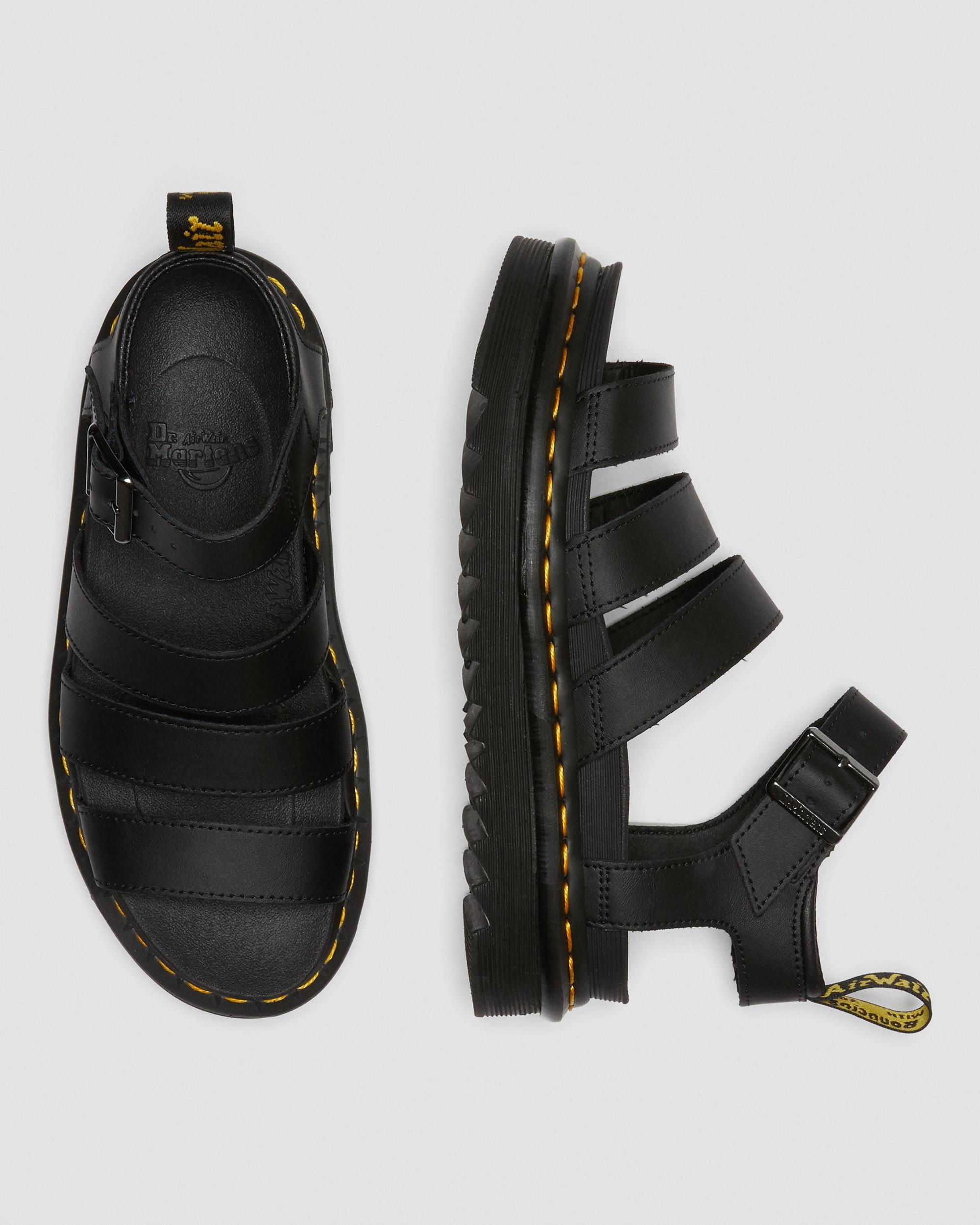 Blaire Hydro Leder Riemensandalen