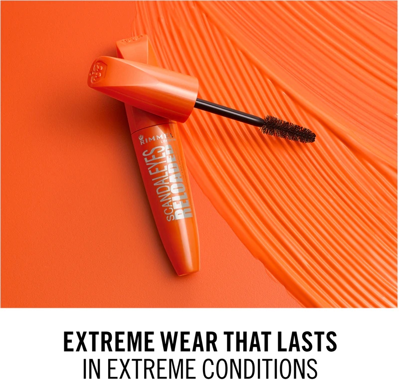 „Rimmel ScandalEyes Reloaded“ blakstienų tušas maksimaliam blakstienų kiekiui