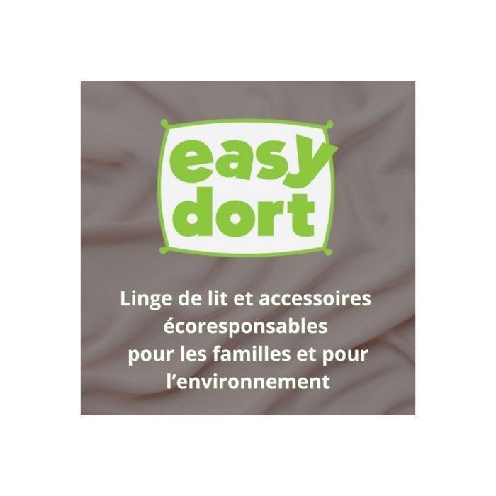 EASY DORT - Colchón de bambú para cuna de 40x90 cm - Densidad de 30 kg - Grosor de 5 cm - Fabricado en Francia