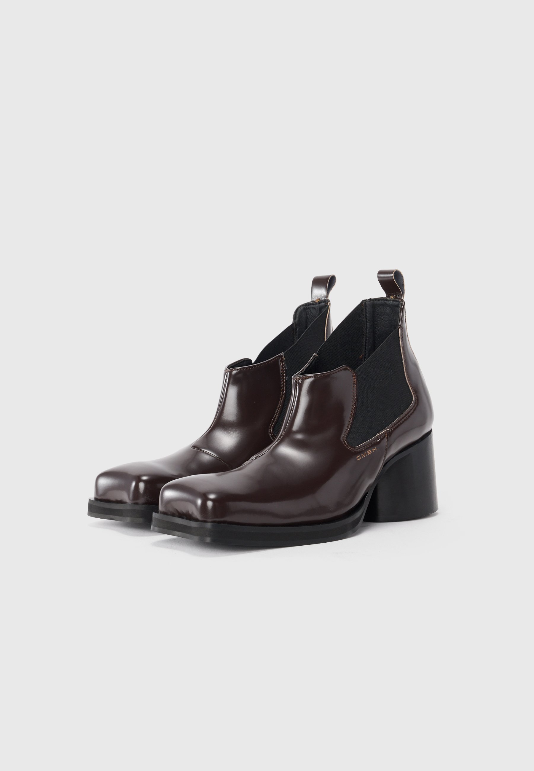 GmbH RIK UNISEX - Enkellaarsjes met hoge hakken - oude mokka